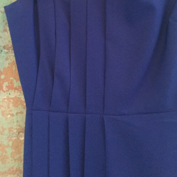 J.Crew Super 120s Wool Dress Cobalt Blue - Picture 4 of 4